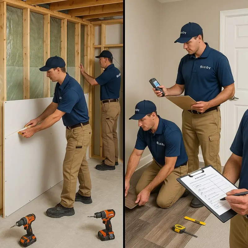 Repairs and Reconstruction process in Deer Park, CA